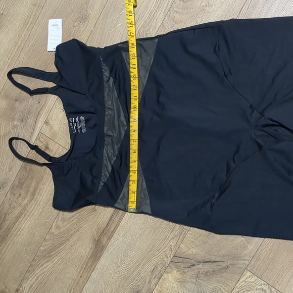 Cacique Open Bust Thigh Shaper in Black Size 22/24 NWT - Picture 5 of 9